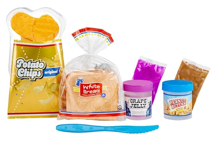 Slime Life PB&J with Chips DIY Slime Kit - Unboxing Ingredients to Make, Smash, and Stretch Your Food Slime, Ages 8+ thumbnail 5