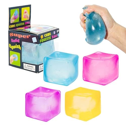 Nice Cube - Sensory Toy with a Super Solid Squish Nice Square Shape Anxiety Sensory Squishy Fidget Toy Ice Cube Slow Rise (#009) thumbnail 3