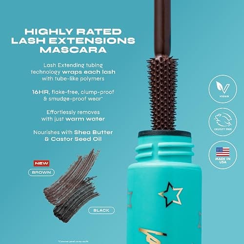 Milani Tubing Mascara | Highly Rated Mascara - Brown | Length and Lift | Shae Butter to Nourish and Condition Lashes thumbnail 3