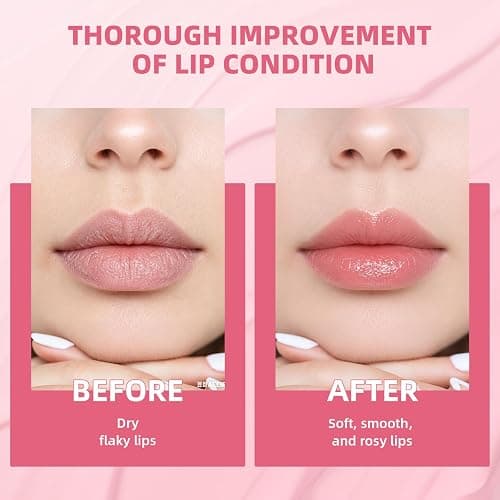 Lip Mask Set, 9 Pack Lip Balm Bulk for Women, Lip Sleeping Mask Over Night Lip Care, Hydrating Lip Balm for Dry Cracked Lips, Bachelorette Party Favors, Mothers Day Gifts for Mom Christmas Stuffers thumbnail 6
