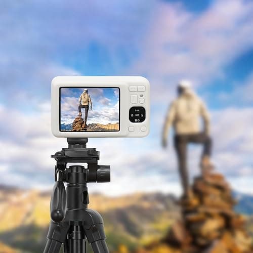 RAIALL Case for KODAK PIXPRO FZ55 Digital Camera, Soft Silicone Protective Case for KODAK PIXPRO FZ55 Vlogging Camera, Lightweight FZ55 Camera Case Cover Grip Body Skin, White thumbnail 2