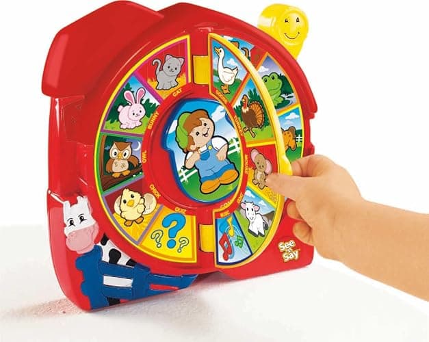 Fisher-Price Little People Toddler Toy See ‘n Say The Farmer Says, Learning Game with Music & Sounds for Kids Ages 18+ Months (Amazon Exclusive) thumbnail 4