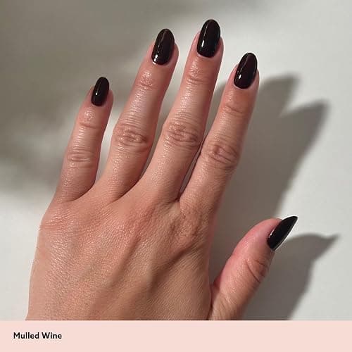 Dazzle Dry Nail Lacquer (Step 3) - Mulled Wine - A vampy blood wine. Full coverage cream. (0.5 fl oz) thumbnail 4