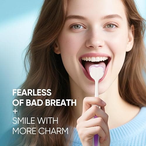 BodyAccel Tongue Cleaner Gel with Tongue Brush – Fresh Breath Oral Care Kit – Tongue Scraper Gel Set for Bad Breath Removal, Maintain Oral Health thumbnail 6