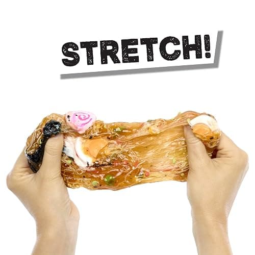 Slime Life Ramen DIY Slime Kit - Unboxing Ingredients to Make, Smash, and Stretch Your Food Slime, Ages 8+ thumbnail 7