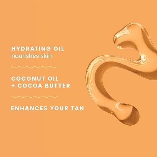 Hawaiian Tropic Dark Tanning Oil, 8oz | Moisturizing Body Oil with Cocoa Butter, Tan Enhancer, 8oz each Twin Pack thumbnail 5