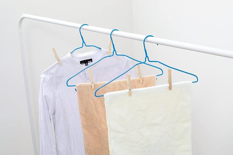 Clothes Pins Wood for Hanging Clothes,3.5 Inch【100pcs】 Heavy Duty Wooden Clothespins,Clothes Pins for Craft,Wooden Clips for Pictures. | Rust Resistant thumbnail 6