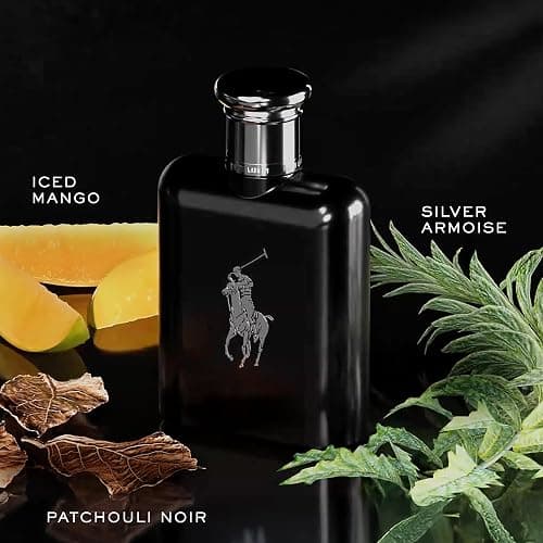 RALPH LAUREN FRAGRANCES - Polo Black - Eau de Toilette - Men's Cologne - Woody & Fresh - With Patchouli, Sandalwood, and Mandarin - Medium Intensity thumbnail 2