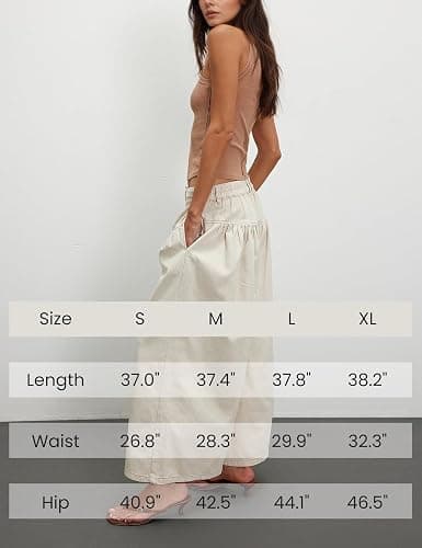 Lentta Women's Wide Leg Jeans Mid Rise Trousers Elastic Waist Button Pleated Demin Pants with Pockets thumbnail 4
