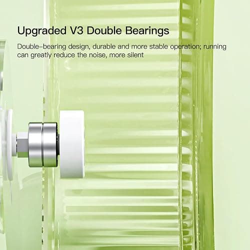 Super-Silent Hamster Exercise Wheel: Silent Spin Toys Hamster Running Wheels with Height Adjustable Stand for Hamsters Gerbils Mice Or Other Small Animals -8.5inch Yellow thumbnail 3