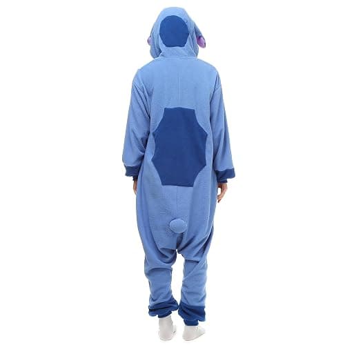 Wishliker Adult Onesie Animal Pajamas Halloween Cosplay Costumes Party Wear Blue thumbnail 4