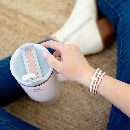 Ryan & Rose Jesus Bracelets - Cross Silicone Bracelet - Dreamy - Small thumbnail 4
