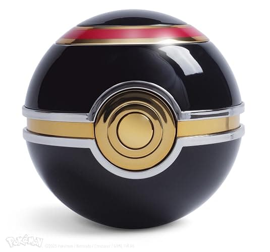 The Wand Company Original Poké Ball Authentic Replica - Realistic, Electronic, Die-Cast Poké Ball with Display Case Light Features – Officially Licensed by Pokémon thumbnail 5