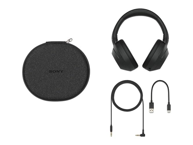 Sony ULT WEAR Over-Ear Noise Cancelling Bluetooth Headphones with Alexa Built-in, Comfortable Design, 30-Hour Battery, Massive Bass, Black thumbnail 10