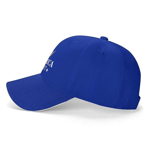Vetrova America The First Hat 4th of July Golf Hats for Mens Women Dad Caps thumbnail 3