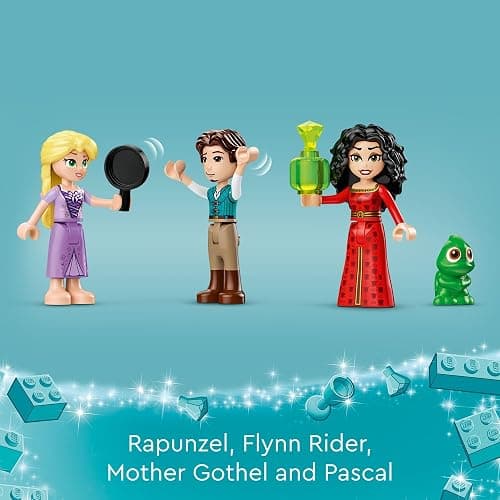 LEGO Disney Princess Rapunzel’s Tower & The Snuggly Duckling Tangled Building Toy with Flynn Rider and Mother Gothel Mini-Dolls, Disney Princess Toy, Fun Gift for Girls and Boys Ages 6 Plus, 43241 thumbnail 6