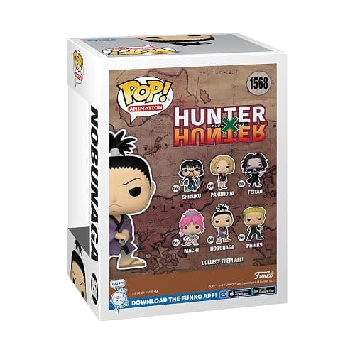 Funko POP! Animation: Hunter X Hunter - Nobunaga Hazama - Hunter X Hunter (HXH) - Collectable Vinyl Figure - Gift Idea - Official Merchandise - for Kids & Adults - Anime Fans thumbnail 3