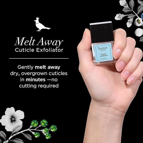 butter LONDON Cuticle Remover Liquid, Melt Away - Cuticle Softener Oil Exfoliator Gently Removes Dry & Overgrown Skin - Nail Care for Clean & Healthy-Looking Nails, Home Manicure & Pedicure thumbnail 2