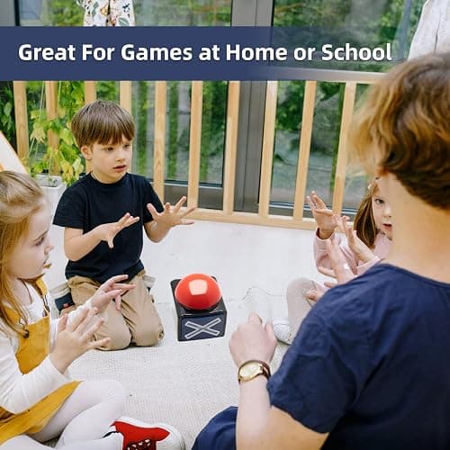 Game Buzzers 2 Pcs, Answer Buzzer for Trivia Games with Lights and Sound Game Show Button Family Feud Board Game for Adults thumbnail 2