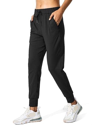 SANTINY Women's Joggers Pants Pockets Drawstring Running Sweatpants for Women Lounge Workout Jogging - Image 1