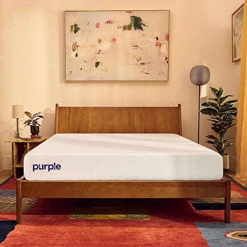 PurpleFlex Queen Mattress, 8 Inch Cooling Mattress with 2 Inch GelFlex Grid | Pressure Relief, Temperature Neutral, Responsive, Breathable, Made in USA - Image 1