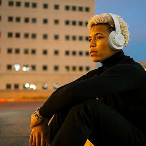 JBL Tune 720BT - Wireless Over-Ear Headphones with JBL Pure Bass Sound, Bluetooth 5.3, Up to 76H Battery Life and Speed Charge, Lightweight, Comfortable and Foldable Design (White) thumbnail 2
