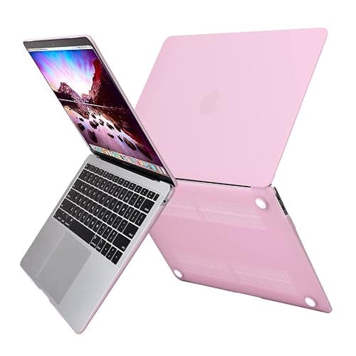 MOSISO Compatible with MacBook Air 13 inch Case 2022 2021 2020 2019 2018 Release A2337 M1 A2179 A1932 Touch ID, Plastic Hard Shell Cover&Keyboard Cover for MacBook Air 13.3 inch Case, Clear Pink thumbnail 4