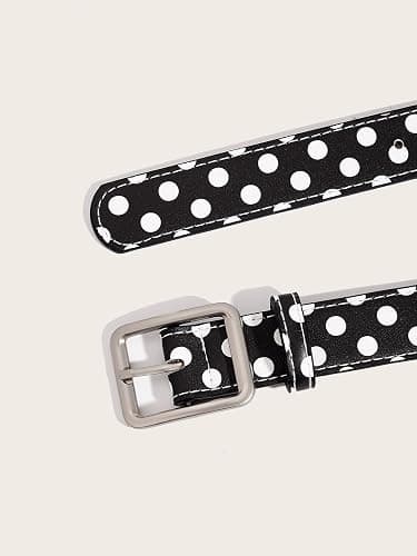 HOHOPEACH Y2k Cute Belts Polka Dot Belt Women 90s Vintage Grunge Emo Accessories Kawaii Streetwear 2000s thumbnail 8