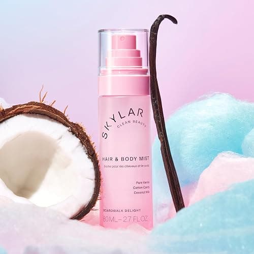 Skylar Boardwalk Delight Hair & Body Mist | Hypoallergenic & Clean Fragrance | Vegan, Cruelty Free, and Safe For Sensitive Skin | 80 ML, 2.7 Fl Oz thumbnail 4