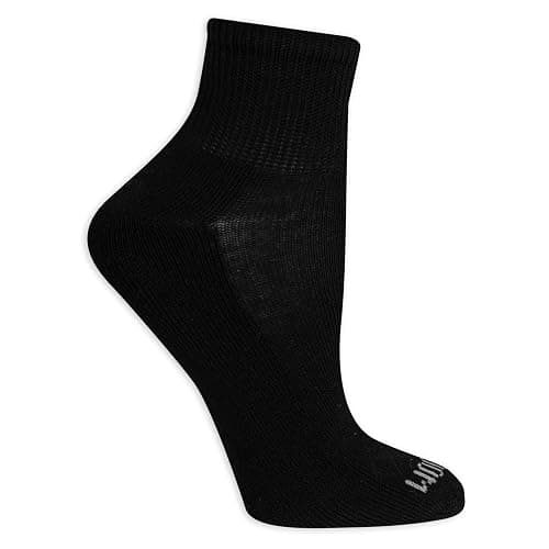 Fruit of the Loom Women's Everyday Active Sport Ankle Socks (10 Pack) thumbnail 3