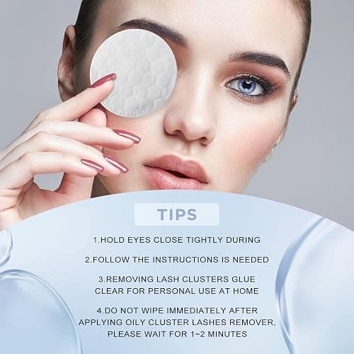 QUEWEL Lash Remover for Lash Clusters 5ML Lash Cluster Remover Gentle Lash Remover for Cluster Lashes, Cluster Lash Remover Lash Bond and Seal Eyelash Glue Remover Self-Use at Home thumbnail 6