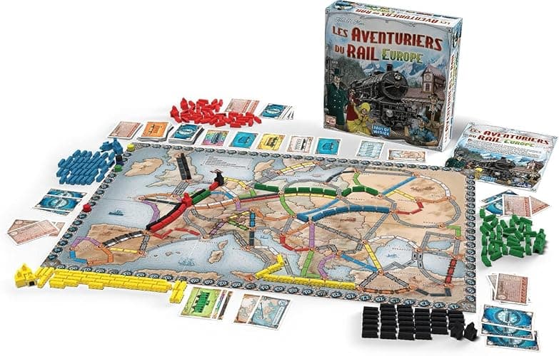 Les AVENTURIERS du Rail : Europe - Jeu de Base - Version Française thumbnail 5