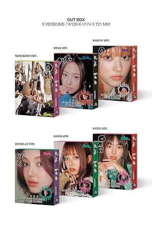 NEWJEANS OMG 1st Winter Single Album ( MESSAGE CARD Ver. - Random ) K-POP SEALED thumbnail 3