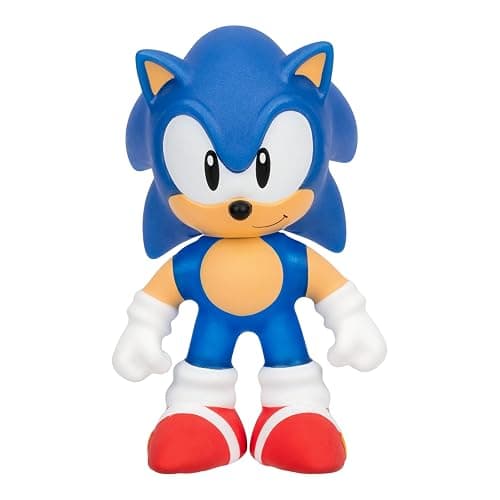Heroes of Goo Jit Zu Sonic The Hedgehog - Chaos Emerald Sonic Stretchy Hero, Squeeze Sonic's Body to Reveal The Chaos Emerald Within His Goo, Grab Him by His Limbs and Stretch Out His Arms and Legs - Image 1