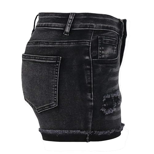 Atditama Women's Summer Ripped Jean Shorts Stretch Skinny Frayed Denim Shorts Beach Casual Women Shorts thumbnail 5