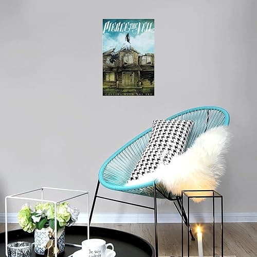 clould fitness Pierce The Veil by Collide with The Sky Canvas Poster Bedroom Decor Office Room Decor Gift Unframe-style 12x18inch(30x45cm) thumbnail 2