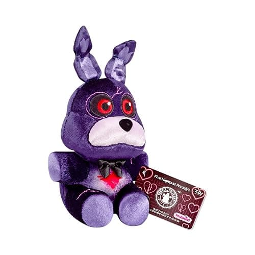 Funko Plush: Five Nights at Freddy's (FNAF) - Blkheart Bonnie The Rabbit - (CL 7") - Collectable Soft Toy - Birthday Gift Idea - Official Merchandise - Stuffed thumbnail 3
