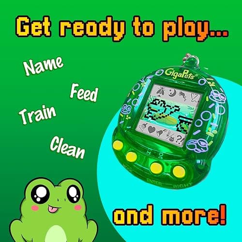 Giga Pet Floppy Frog Toy for Ages 5 and Above, 90s Throwback Collector’s Edition, Animal Care Through Play thumbnail 5