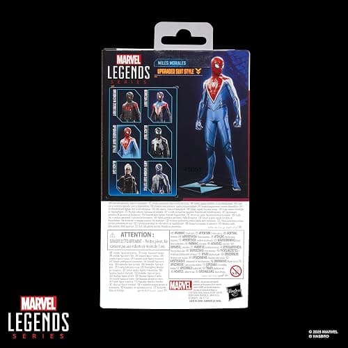 Marvel Legends Series Gamerverse Miles Morales Upgraded Suit Style, Spider-Man 2 Video Game-Inspired Collectible 6 Inch Action Figure thumbnail 11