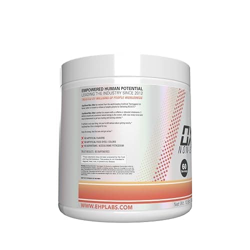 EHP Labs OxyShred Non Stimulant Pre Workout Powder - Stim Free Pre Workout, Caffeine Free Preworkout for Men & Women with L Glutamine & Acetyl L Carnitine - Peach, 60 Servings thumbnail 2