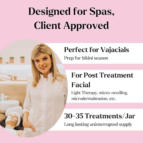 Jelly Face Mask for Facials - Bulgarian Rose Hydrating, Brightening & Nourishing Jelly Mask with Free Jade Roller & Spatula | Professional Hydrojelly Masks | Christmas Gifts for Women, Gifts for Women thumbnail 8