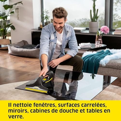 Kärcher Kärcher nettoyeur de vitres wv 2, lave fenêtre sans fil, 2 raclettes incluses, édition spéciale 10 ans +40% d'autonomie thumbnail 4