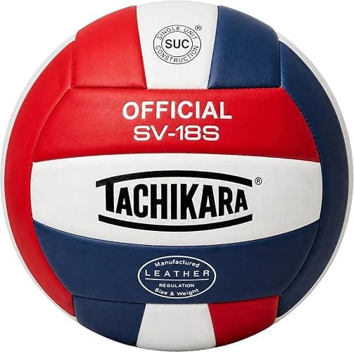 Tachikara SV18S Composite Leather Indoor Volleyball - Image 1