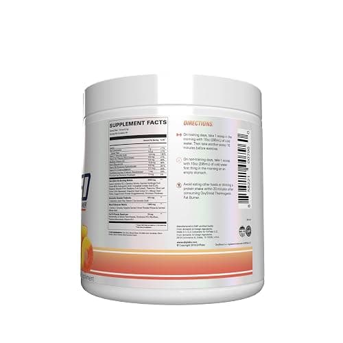 EHP Labs OxyShred Non Stimulant Pre Workout Powder - Stim Free Pre Workout, Caffeine Free Preworkout for Men & Women with L Glutamine & Acetyl L Carnitine - Peach, 60 Servings thumbnail 11