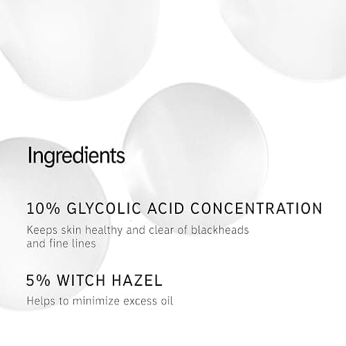 The INKEY List 10% Glycolic Acid Toner 100ml, Includes Witch Hazel, Pore Minimising Toner, Brightens Skin, Vegan Friendly, Suitable for Normal/Oily Skin thumbnail 5