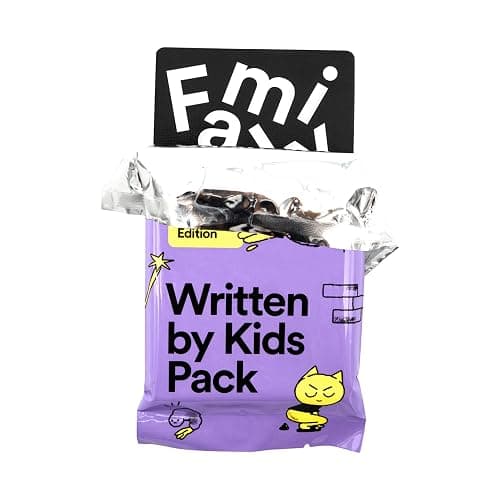 Cards Against Humanity Family Edition: Written By Kids Pack • Mini expansion thumbnail 3