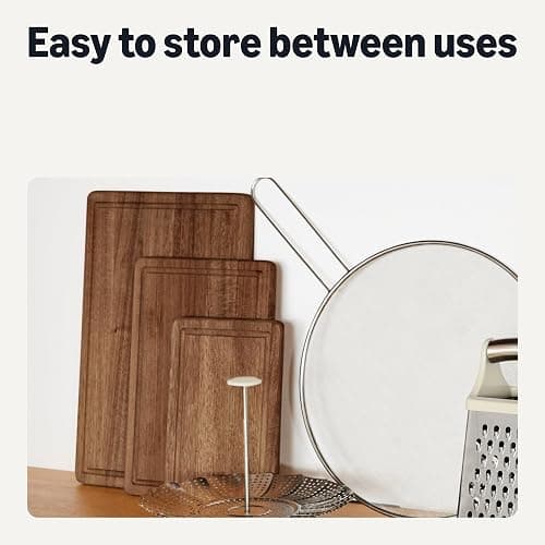 Amazon Basics Wooden Chopping Boards, 3-Piece Set, Acacia Wood Pre Oiled thumbnail 5