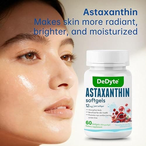 LIFEWORTH Astaxanthin Supplements, Anti-Aging, Antienvejecimiento, Reduce Wrinkles, Arrugas, Glowing Skin & Skin Health, Natural Antioxidant thumbnail 3