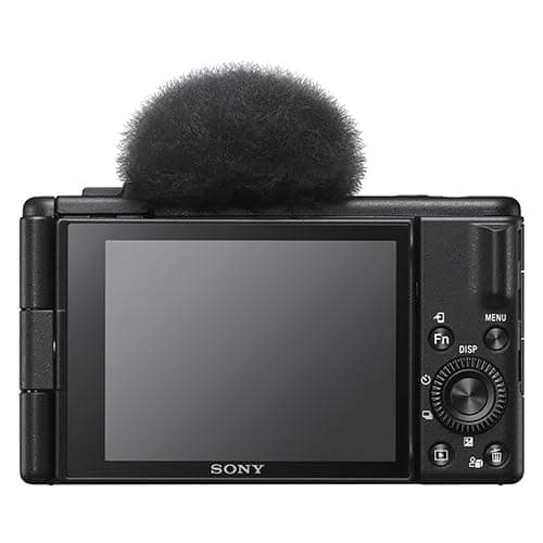 Sony ZV-1F Content Creator's Ultimate Kit: 128GB Extreme Memory, Mic, Video Light, Editing Software U-Grip, and Tripod Bundle (21pc) thumbnail 3