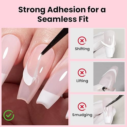Beetles French Manicure Nail Art Stickers Sheets French Tip Tool 3 Designs Self-Adhesive Nail Tips Guides for DIY Decoration Nails Art thumbnail 5
